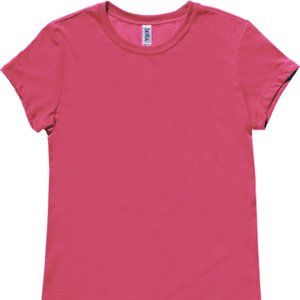 Bella Womens Heather Jersey Short Sleeve Tee